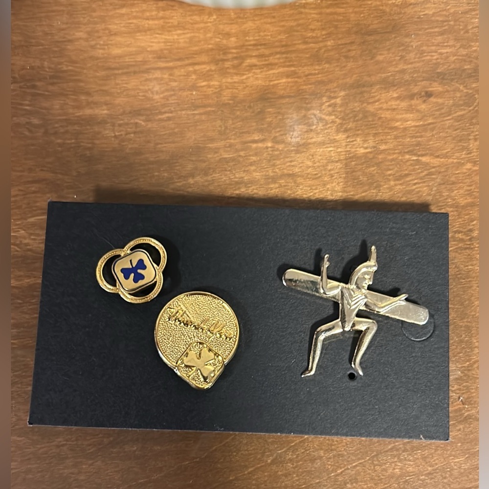 Girl Guide Canada lapel, thank you pin, brownie promise lapel